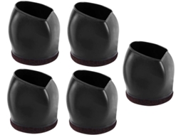 Protetores De Pés Cadeira Toddmomy 5 Peças, Capas Antiderrapantes Para Móveis, Protetores Para Pisos Rígidos, Design