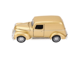 Mali modelo de Carro Clássico Vintage em Liga Die Cast Colecionável Brinquedo para Crianças Ouro
