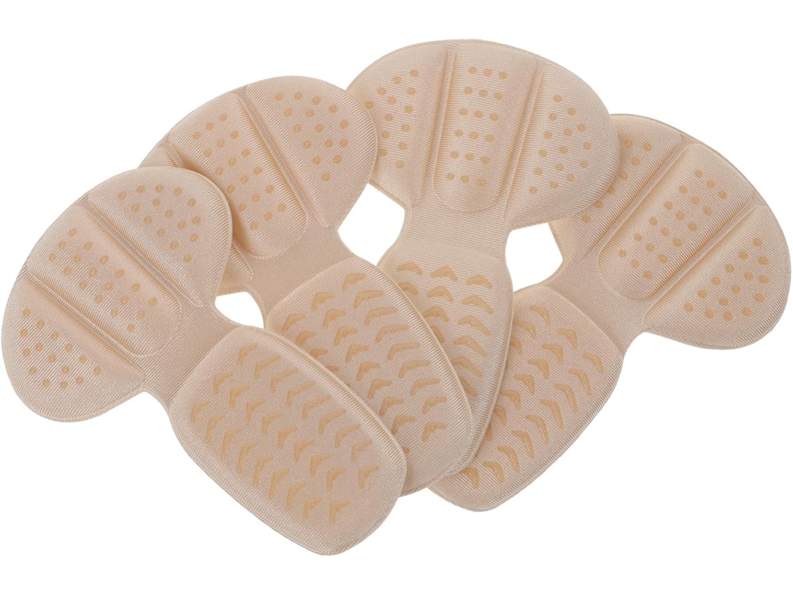 2 Pares De Protetores Calcanhar Antiqueda Para Sapatos Femininos, Confortáveis E Substituíveis, Palmilhas Resistentes Ao