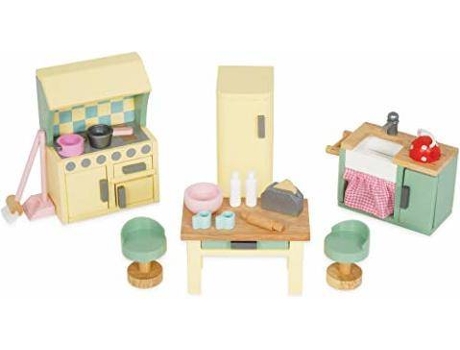Mobiliário de Brincar  Kitchen Dollhouse Furniture (Idade Mínima: 4 Anos - 10.5x10.3x2.9 cm)