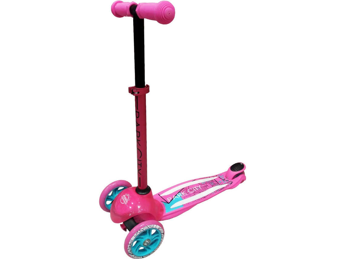 Trotinete PARK CITY Kid Funk Rosa (Idade Mínima: 3 Anos - 68x23x21 cm)