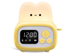Temporizador Torradeira Yizhood Mini Despertador Crianças Amarelo