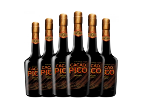 Licores CACAO PICO Garrafa Terço (0.35 L - 6 Unidades)