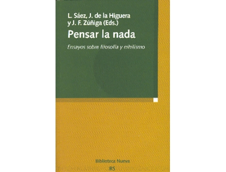 Livro Pensar La Nada de Vários Autores