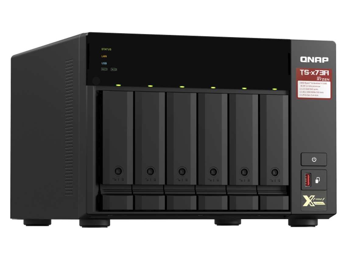 Servidor NAS QNAP (RAM: 8 GB)