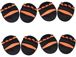 Pares de Pegas Neoprene Besportble respiráveis para levantamento de peso, S/MARCA