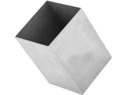 Porta-lápis Lurrose em aço inoxidável para organizar itens e cosméticos, estrutura de mesa robusta, ideal para uso em mesas.