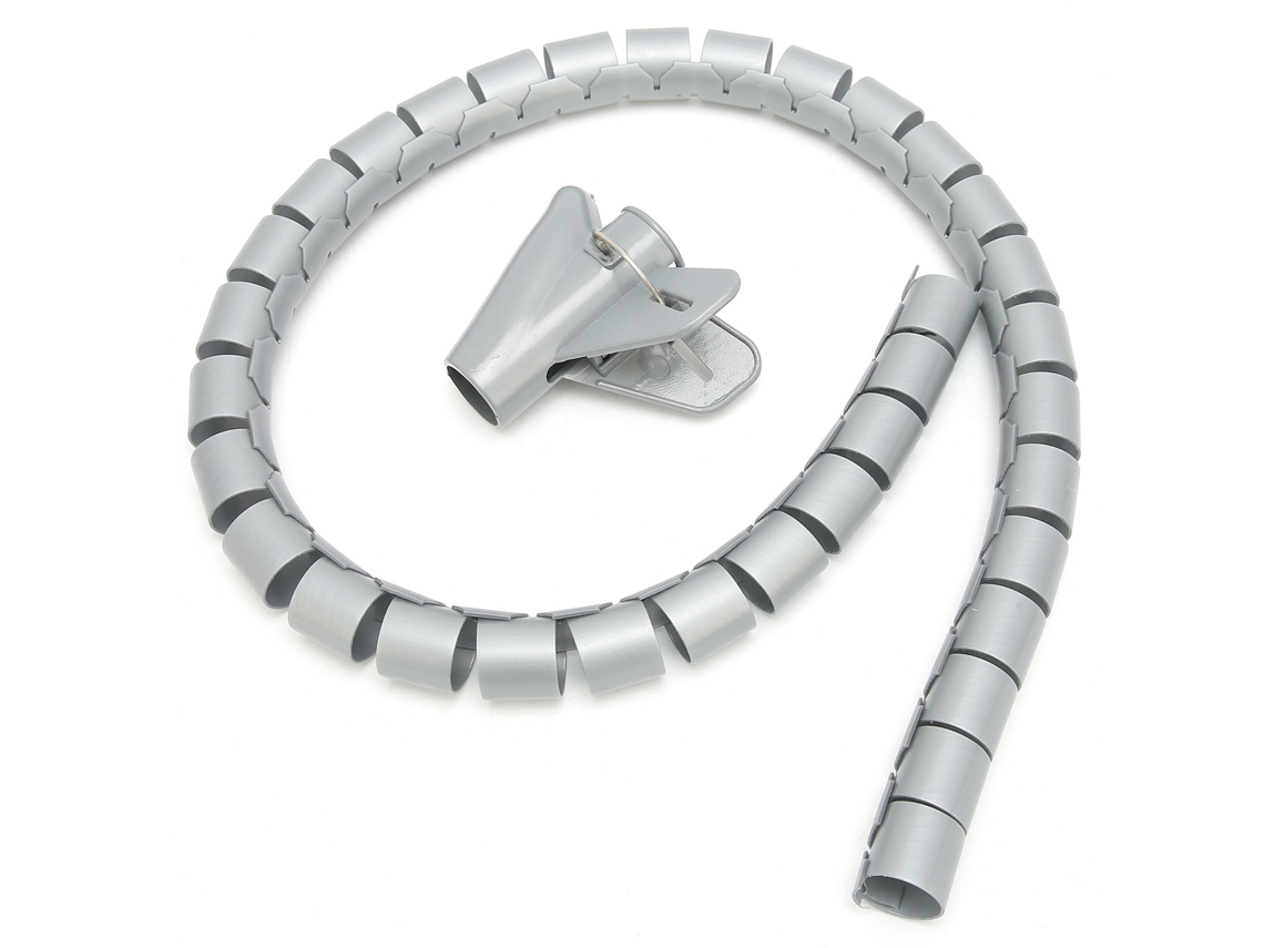 Manga Organizadora de Cabos 10mm Cinza 10m S/MARCA