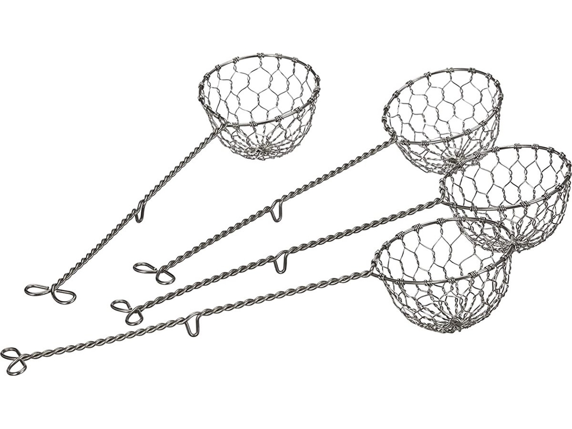 Fondue Nets, Aço Inoxidável, 4 Peças, 23,5 Cm ZYBLSSBB