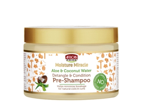 Moisture Miracle Desembaraçante e Condicionador Pré Shampoo 340g African Pride