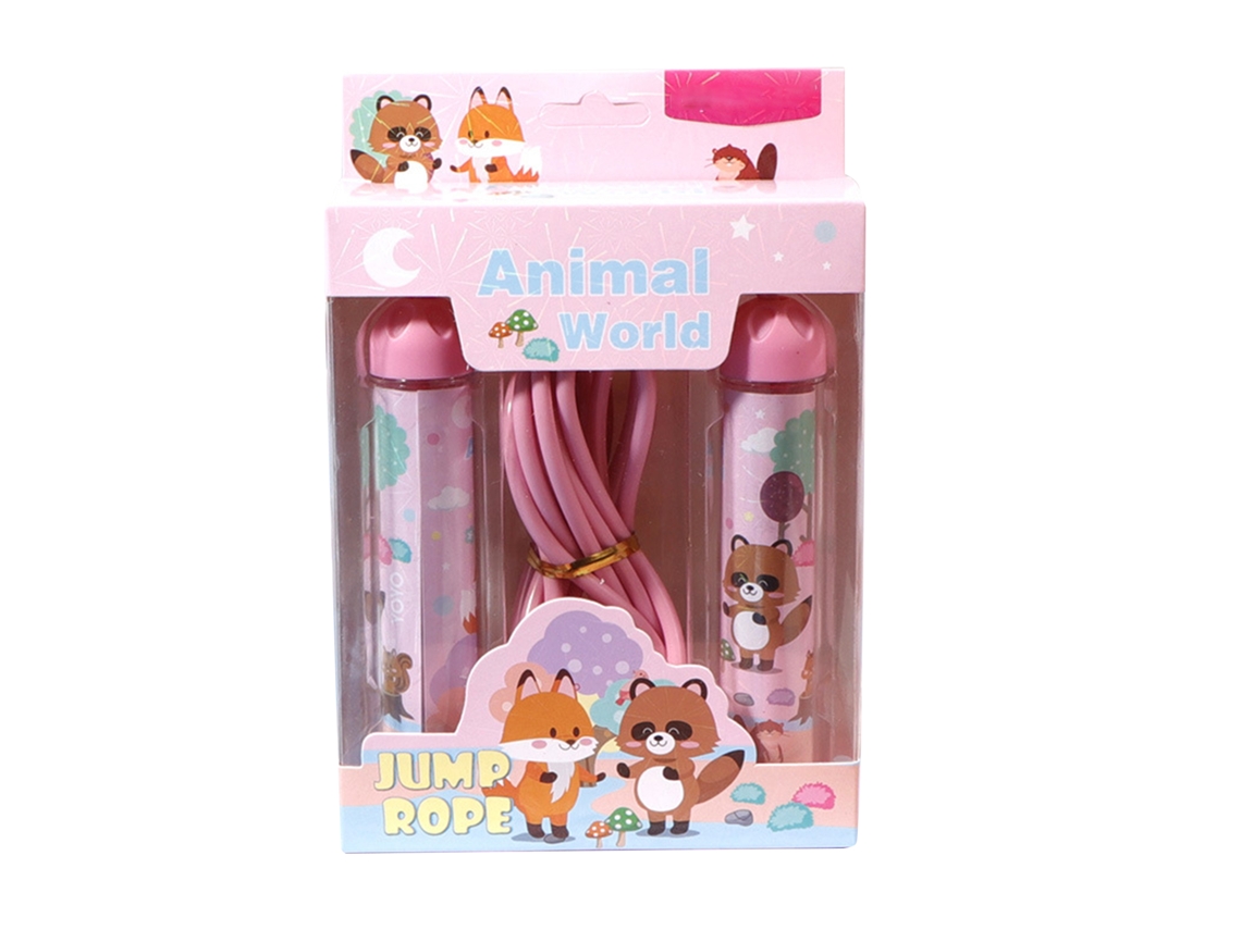 Corda De Pular Infantil Pvc Com Desenhos De Cartoon Sem Nó Para Treino Fitness E Prêmio Em Sala De Aula