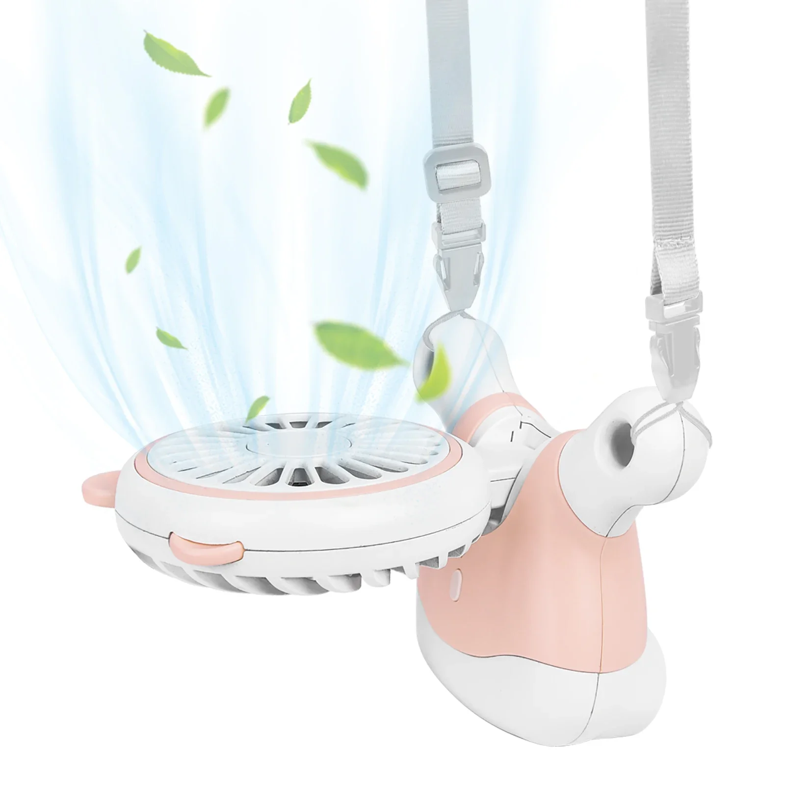 Ventilador portátil MDUG com 3 velocidades, fluxo potente e operação silenciosa