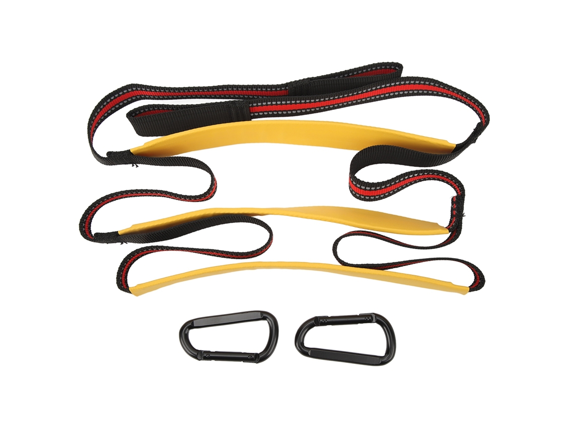 Escada De Corda Marinha 3 Etapas Nylon Leve Anti-derrapante Para Barco Inflável Canoa Jet Ski