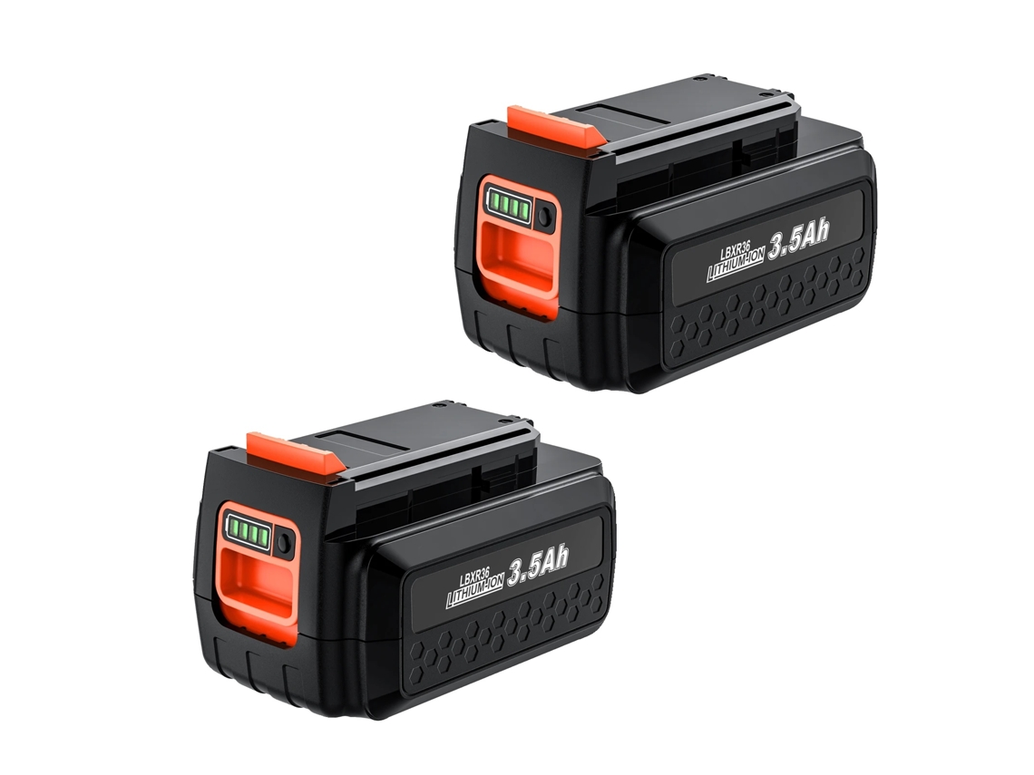 Bateria Black Decker 40v, Capacidade De 3500mah, Tecnologia Lithium Ion,2 Bat Oem
