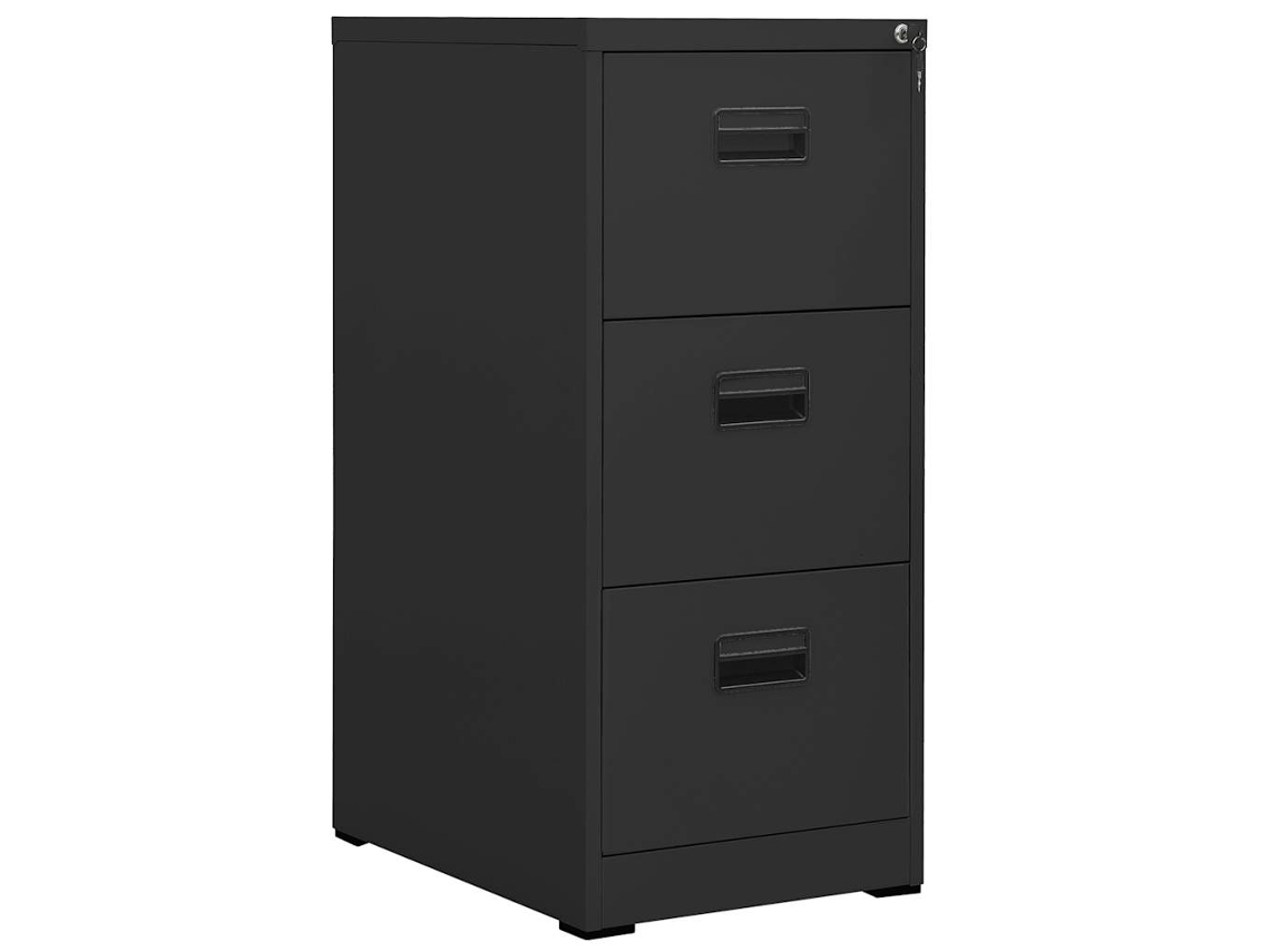 Vidaxl Arquivador 46x62x102,5 Cm Aço Antracite