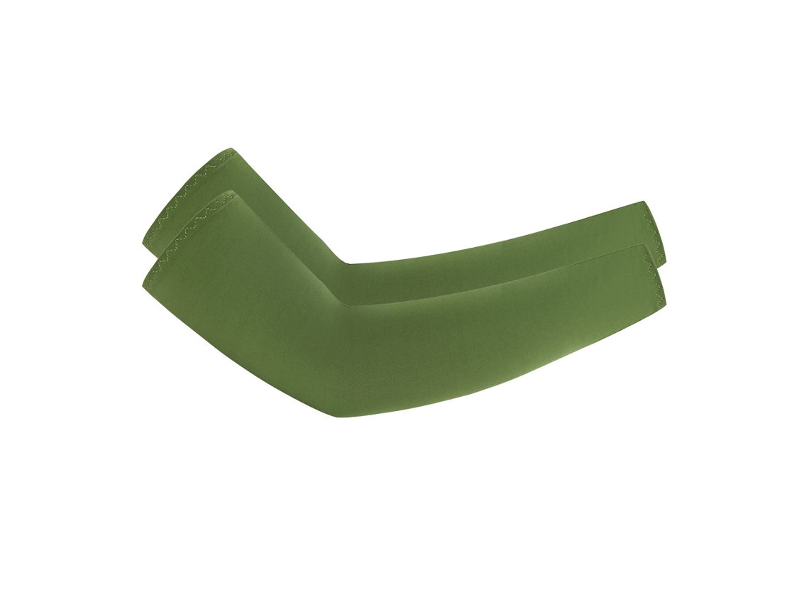 Mangas de proteção solar UPF 50+ para braços, cooling sports sleeve, verde, 3 itens CZHHMART