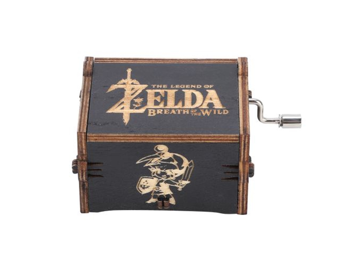 Caixa De Música Com Manivela Zelda Aquaforge