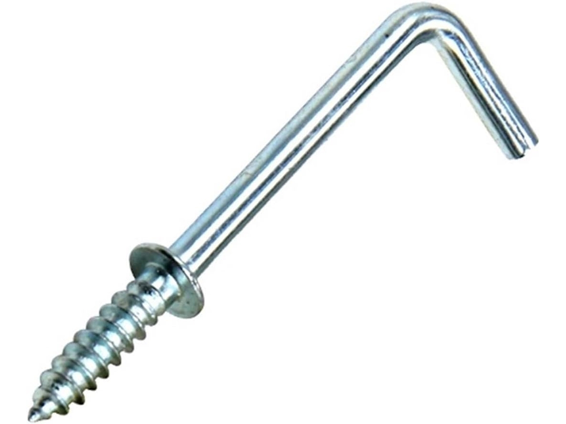 Ganchos Metálicos Em Forma De L Com Fusos Autoatarraxantes Ângulo Reto Pendurar Chaveiros Dourado, 20-71mm, 1 2e