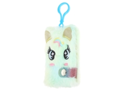 Caderno Peludo Com Cadeado Para Meninas, Diário De Pelúcia Colorido Com Gatinho Tie-dye, Mini Bloco De Notas Fofo Para
