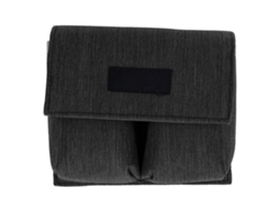 Bolsa De Baterias Para Drone Com 2 Bolsos, Estojo Portátil Protetor Para Câmera, Ideal Para Exterior, Preto