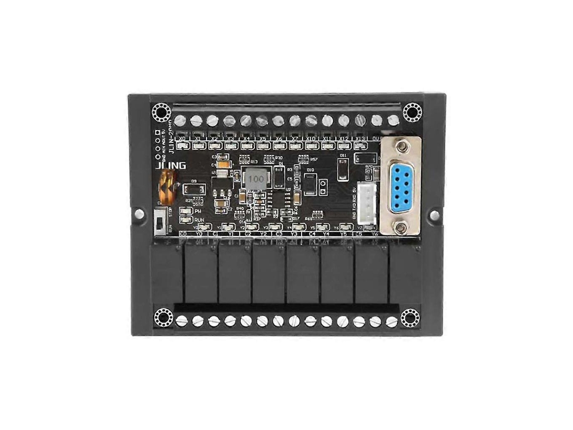 Controlador Lógico Programável (PLC) Placa de Controle Industrial FX1N-20MR Módulo de Saída de Relé para 24V DC Industrial Multicolorido com Carcaça