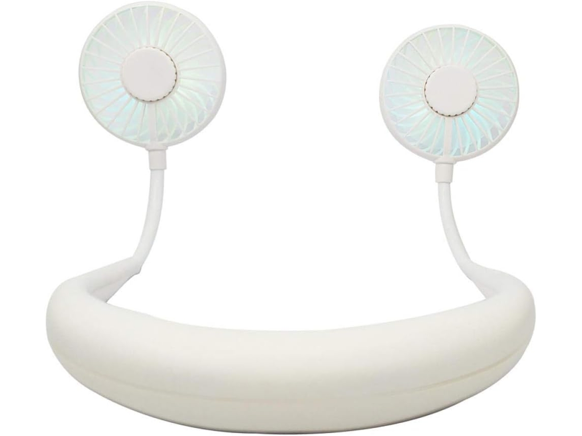 Ventilador USB de pescoço mini portátil S/MARCA, 360g, uso doméstico e externo