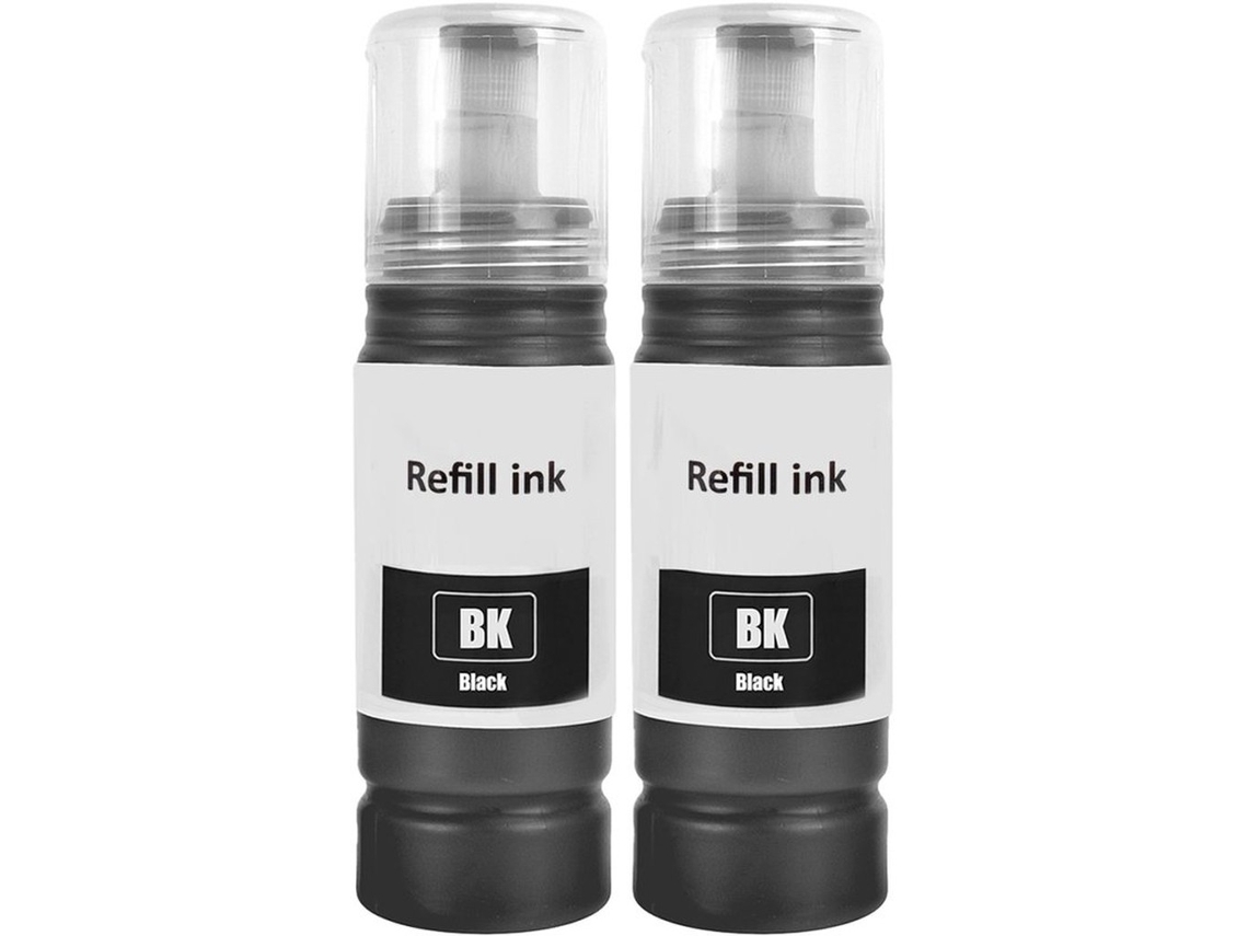Multipack De Injetável Compatível Com Epson 104 - Injetável Para Et-2710/et-2711/et-2712/et-2714/et-2715 - Grande Capacidade - Cor: Preto/vermelho/azu