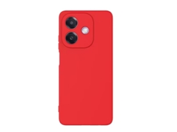 Capa Fléxivel para Oppo Oppo A40M OEM Silicone Vermelho