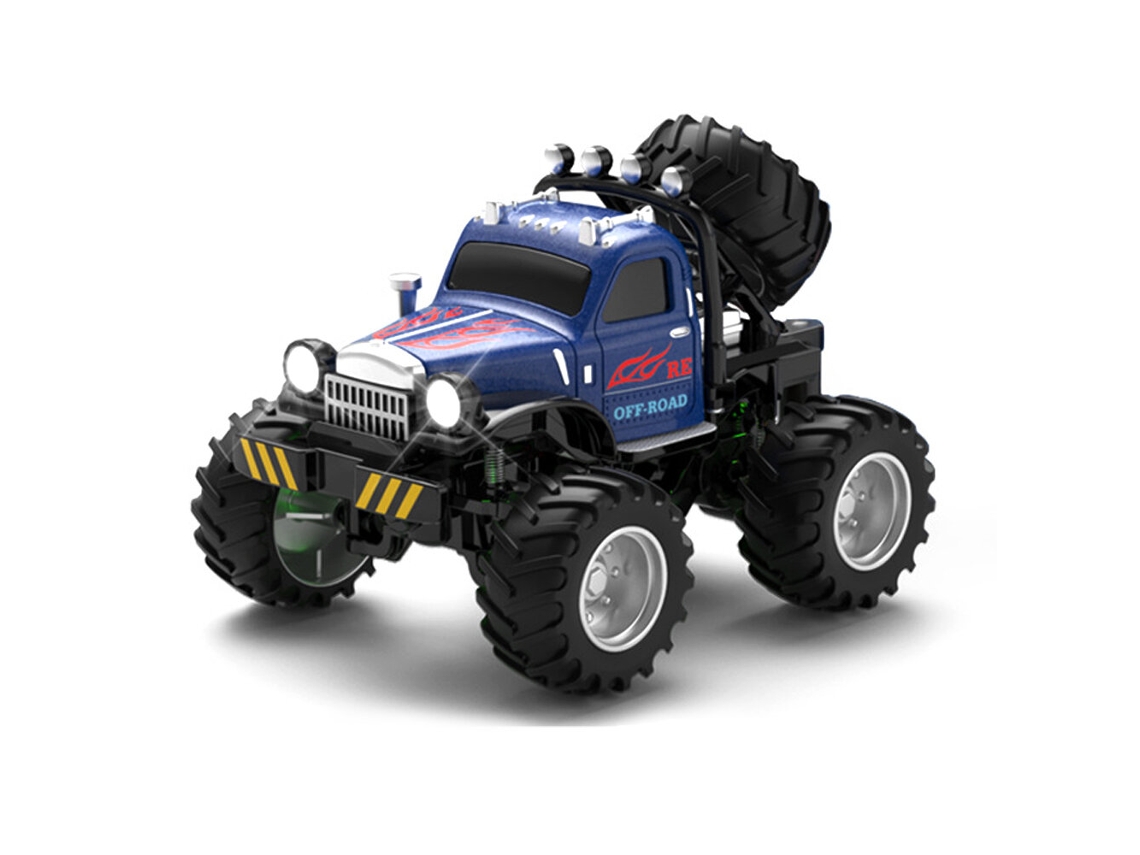 Azulhg4 236 2.4g Mini Brinquedo de Mesa Carro de Controlo Remoto Off road de Liga Metálica Veículo Modelo Elétrico MDUG