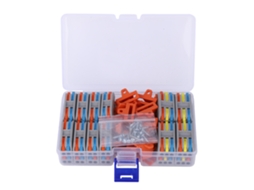 Laxiscreed Conectores De Fios Coloridos Para Fios Entre 11-28awg, 2 E 3 Pinos