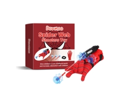 Brinquedo de Teia Aranha para Crianças, Diversão Garantida LAXISCREED