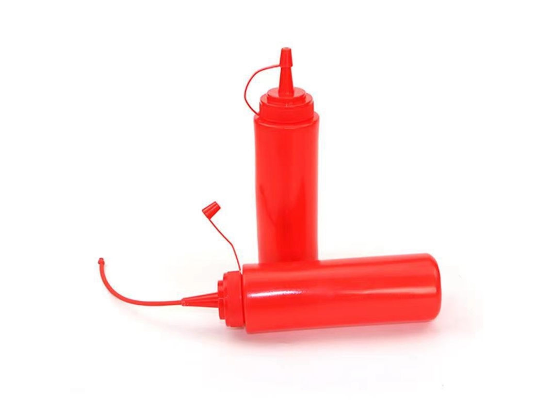 Ats botella Falsa de Ketchup En Spray Juguete de Broma Plástico Rojo para Día de Los Inocentes Halloween Fiesta