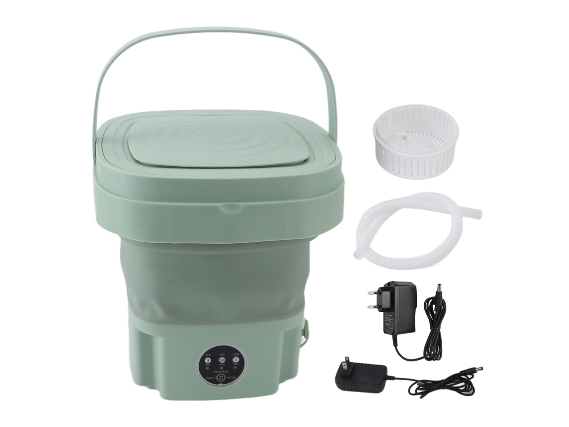 Laxiscreed Máquina De Lavar Compacta E Plegável Com Lavado E Seco Integrados Para Limpeza Eficaz