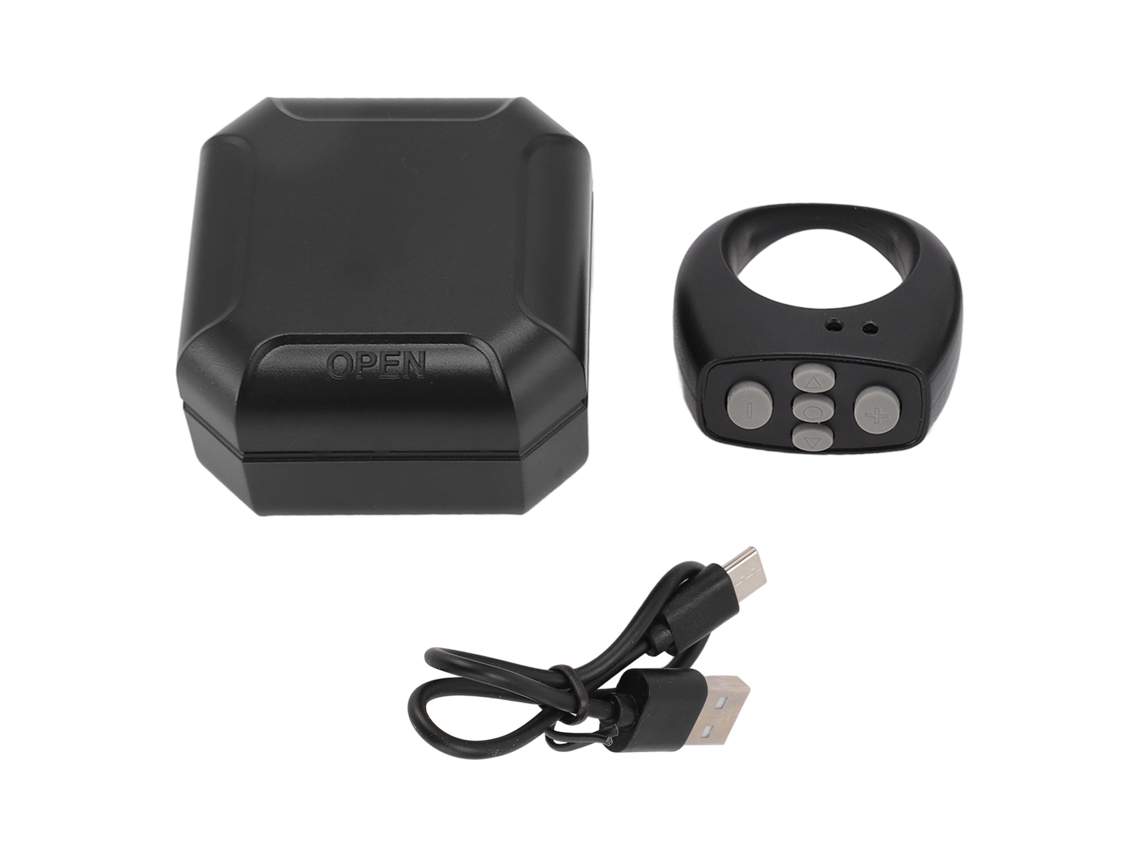 2026 anillo Controle Remoto Bluetooth para Página, Rolagem e Câmera de Telefone