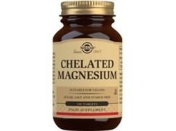 Suplemento Alimentar SOLGAR Magnésio Quelatado (100 comprimidos (400mg))