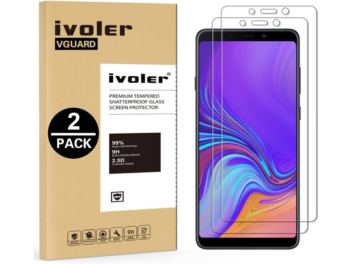 2x Película Vidro Temperado Samsung Galaxy A9 2018 HONGWE.