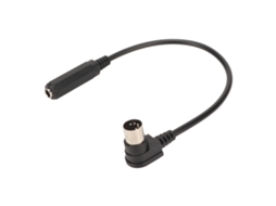 Lurelia Cabo Midi Din 5 Pinos 6,35 Mm 90°, Para Teclados, Pianos E Sintetizadores, Mixer, Amplificador E Colunas Ativas