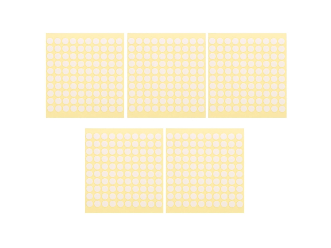 500 Tiras Adesivas De Espuma Dupla Face Com Pontos Adesivos Montagem