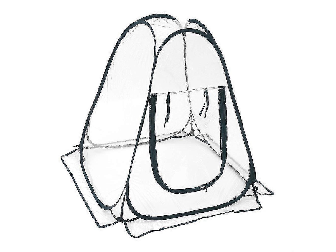 Mini Estufa De Jardim Transparente E Impermeável, Com Suporte De Aço, Fácil De Instalar