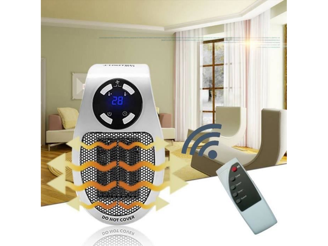 Radiador Elétrico - CODREAM - Aquecimento de Ar com Ventilador - 500W - Branco - Banheiro - Programável CODREAM
