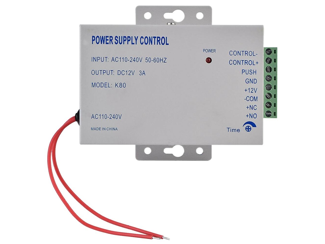 Sistema de Acesso À Porta K80 Controle de Alimentação Elétrica Dc 12 V 3 a Miniatura de Energia/fechadura Elétrica/ BRILVIBERA
