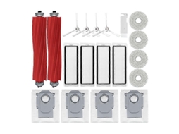 Peças De Reposição Para Aspirador De Pó Robô Q/p10 A7400rr, Escova Principal, Escova Lateral, Filtro Hepa, Pano Para Esfregão, Saco Para Pó Brilvibera