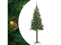 Conjunto 1 Árvore De Natal Vidaxl Verde Pvc (150 Cm)