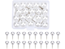 20-380 Tachinhas Decorativas Com Cabeça De Coração, Planas Arredondadas, Para Mapas, Cortiça Quadros E Avisos Murais
