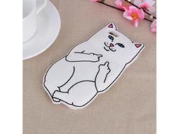 Capa de Proteção com Padrão de Gato Branco para Iphone6 Plus/6s Plus EOOCOO