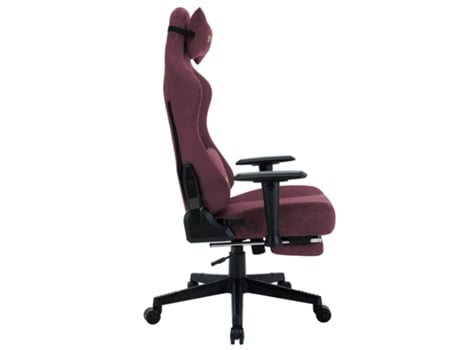 Cadeira de Escritório Ergonômica SYMINO Mp Design de Assento de Corrida Capacidade de Carga 200 kg Apoios de Braços e Encosto Ajustáveis Vermelho