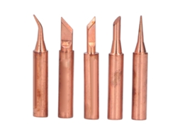 5 Peças Ponta De Solda Ferro De Soldar Cabeça De Solda Acessório De Cobre Kit C900mt