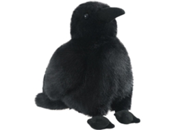 Peluche Corbeau Peluche Animaux Doux 15 Cm Amusante Pour,déco Halloween Gothique Pour Chambre Salo Gokoco