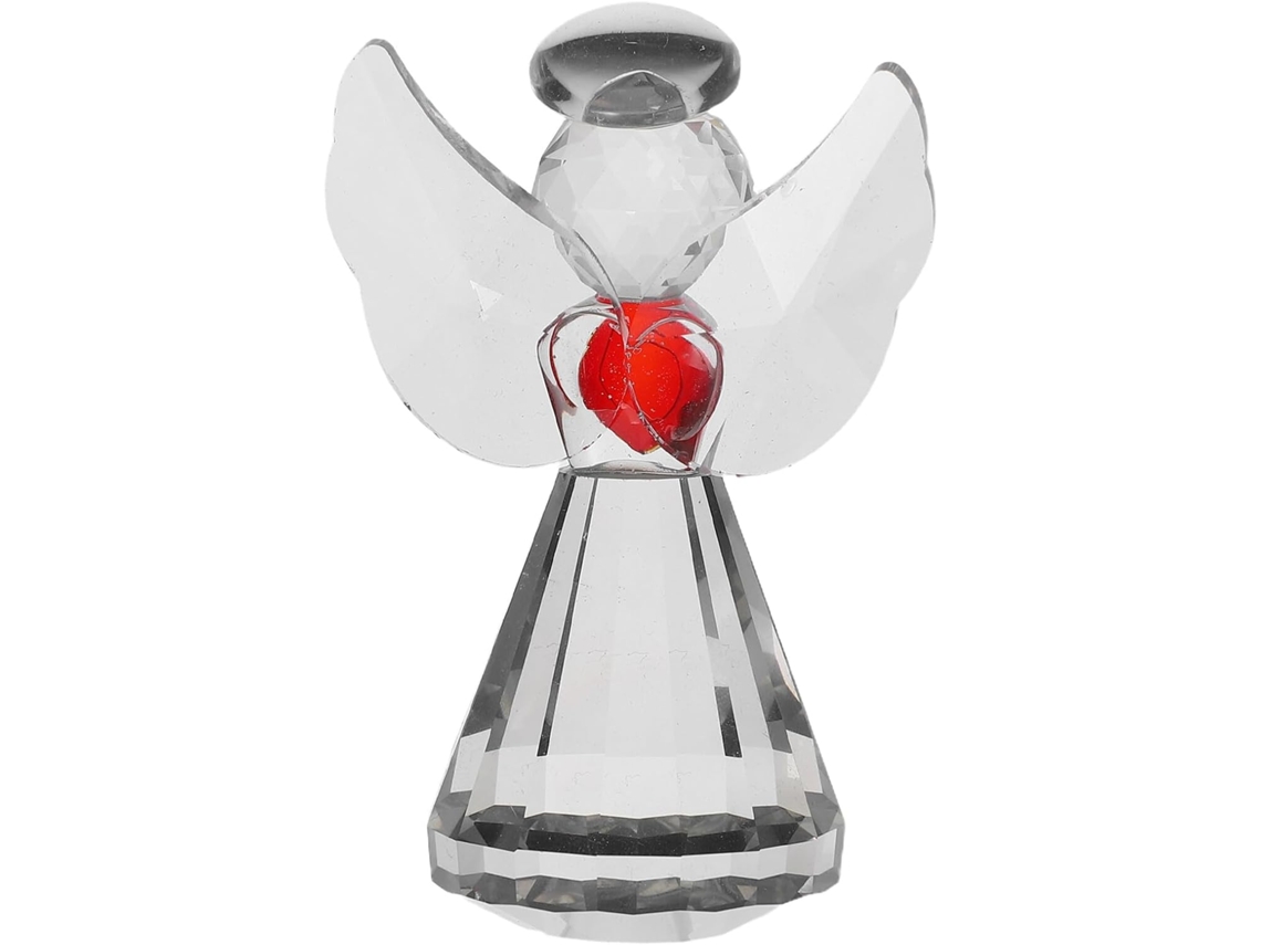 Estatueta Guarda Cristal Transparente 8 Ornamento Decorativo Escritório Presente Namorados Estátua GOKOCO