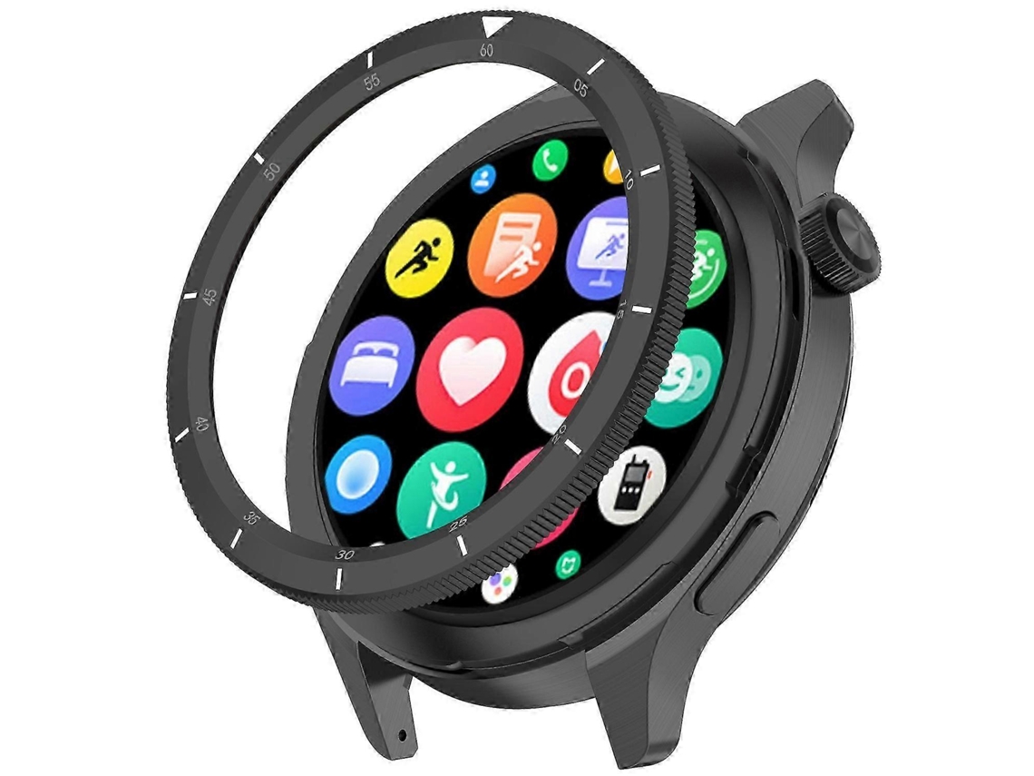 Anel de moldura de aço inoxidável 316 para Xiaomi Watch S4/s4 eSIM/s3/s3 eSIM Ly Ebike